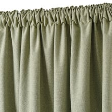 Ainslie Linen-Look Blockout Multi Header Curtains (Set of 2)